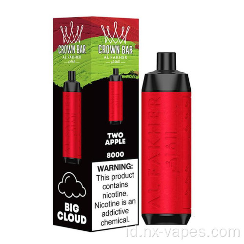 Al Fakher Crown Bar Disposable Vape 8000 Puff